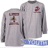 _Youth Long Sleeve Shirt: Proud Family 4th Battalion