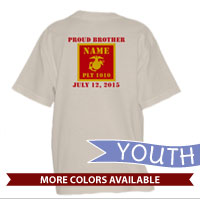 _T-Shirt (Youth): 1st Battalion Guidon