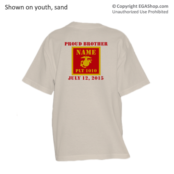 _T-Shirt (Youth): 1st Battalion Guidon