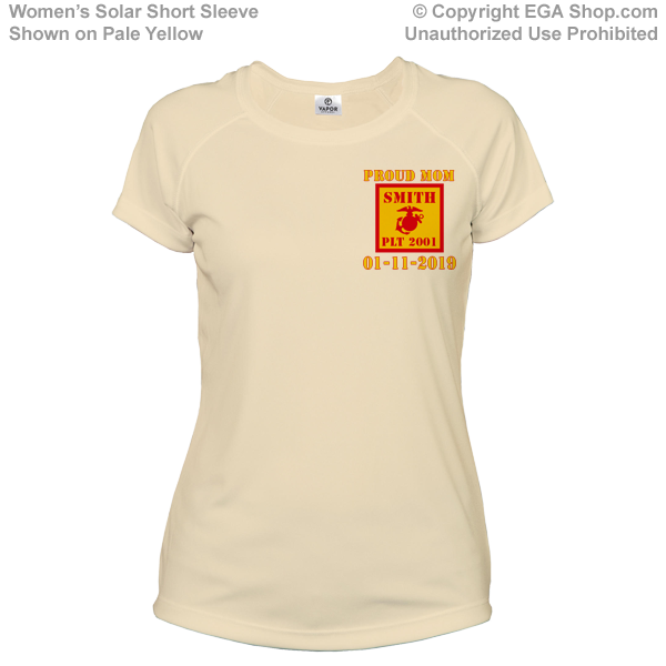 _T-Shirt (Ladies, Solar): 2nd Battalion Guidon