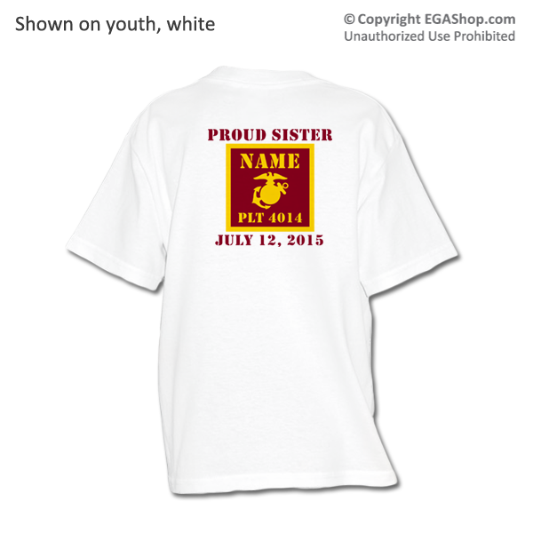 _T-Shirt (Youth): 4th Battalion Guidon