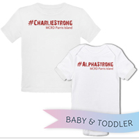 _T-Shirt/Onesie (Toddler/Baby): 1st Battalion Hashtag Strong