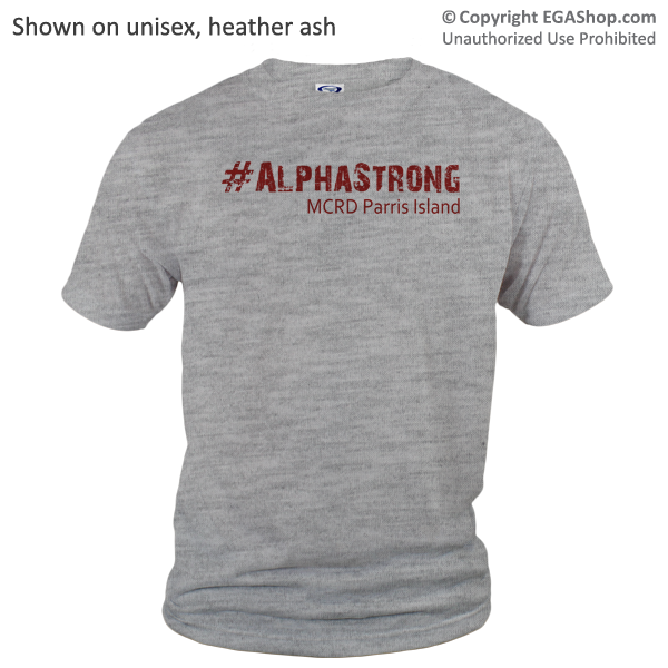 _T-Shirt (Unisex): 1st Battalion Hashtag Strong