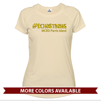 _T-Shirt (Ladies, Solar): 2nd Battalion Hashtag Strong