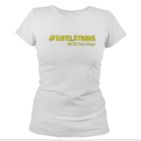 _T-Shirt (Ladies): 2nd Battalion Hashtag Strong