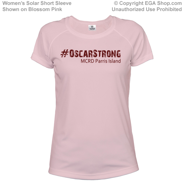 _T-Shirt (Ladies, Solar): 4th Battalion Hashtag Strong