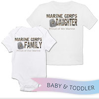 _T-Shirt/Onesie (Toddler/Baby): Camo Family