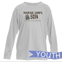 _Youth Solar Long Sleeve Shirt: Camo Family