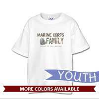 _T-Shirt (Youth): Camo Family
