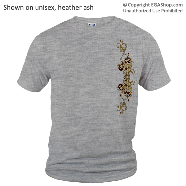 _T-Shirt (Unisex): EGA & Scrolls