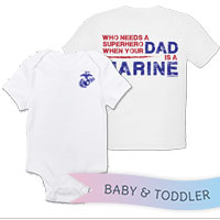 _T-Shirt/Onesie (Toddler/Baby): Superhero
