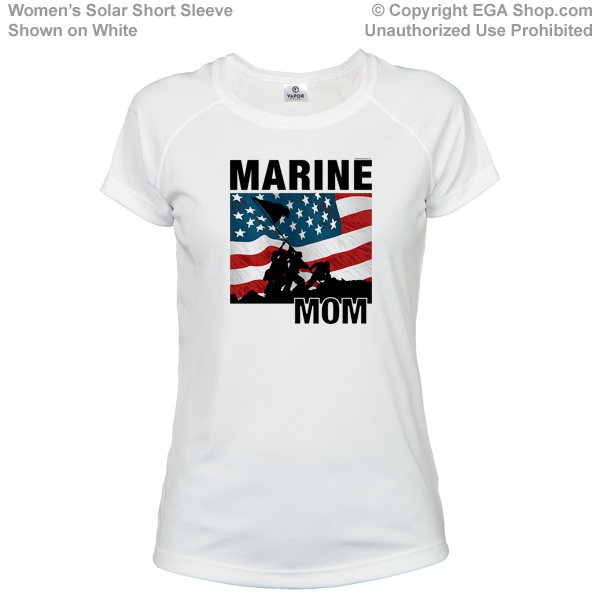 _T-Shirt (Ladies, Solar): Iwo Jima Marine Family