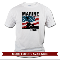 _T-Shirt (Unisex): Iwo Jima Marine Family