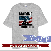_T-Shirt (Youth): Iwo Jima Marine Family