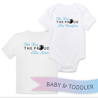 _T-Shirt/Onesie (Toddler/Baby): The Few The Proud (Heart)