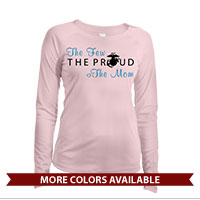 _Long Sleeve Shirt (Ladies, Solar): The Few The Proud (Heart)