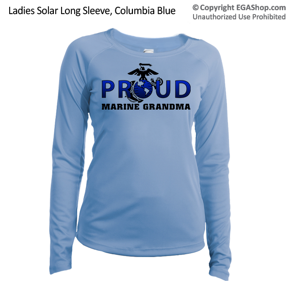 _Long Sleeve Shirt (Ladies, Solar): Proud EGA