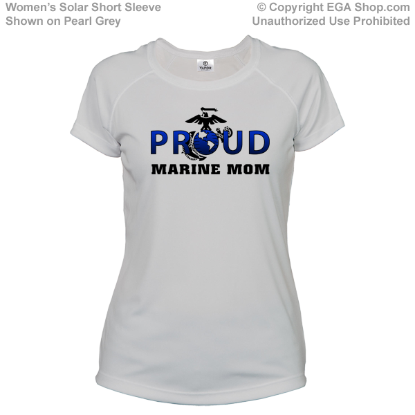 _T-Shirt (Ladies, Solar): Proud EGA