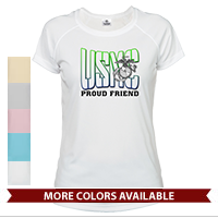 _T-Shirt (Ladies, Solar): USMC Family -green