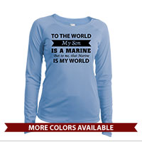 _Long Sleeve Shirt (Ladies, Solar): That Marine is My World