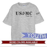 _T-Shirt (Youth): USMC EGA Family