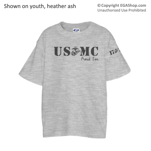 _T-Shirt (Youth): USMC EGA Family