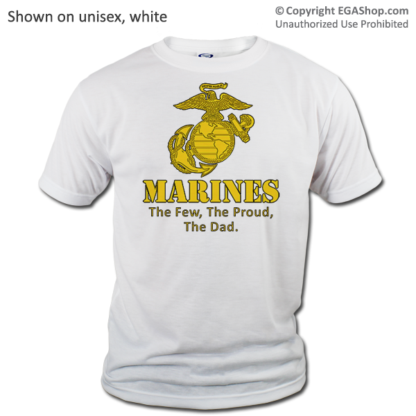 _T-Shirt (Unisex): Yellow Marines Family