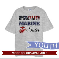 _T-Shirt (Youth): Proud Family Flag