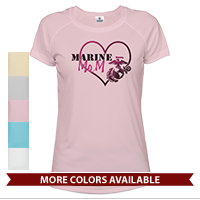 _T-Shirt (Ladies, Solar): Marine Love