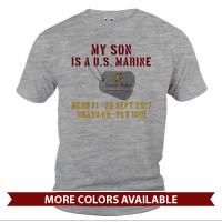 _T-Shirt (Unisex): My ___ Is A U.S. Marine