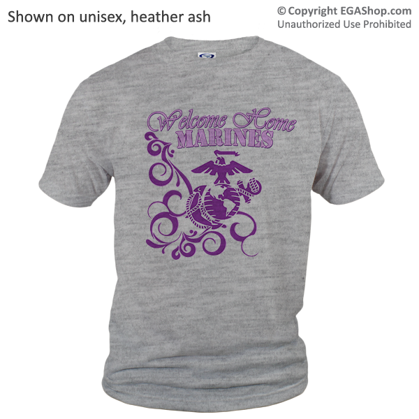 _T-Shirt (Unisex): Homecoming Shirts, Purple Scrolls