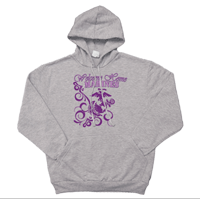 Hoodie: Homecoming Purple Scrolls 