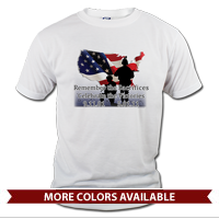 _T-Shirt (Unisex): 5/01/11 Remember the Sacrifices Celebrate the Victories (Short Sleeve)