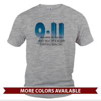 _T-Shirt (Unisex): 9/11, Remember the Lives Lost (Short Sleeve)