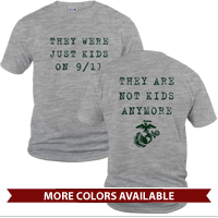 _T-Shirt (Unisex): They Are Not Kids Anymore - 9/11