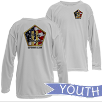 _Youth Solar Long Sleeve Shirt: Never Forget 9/11