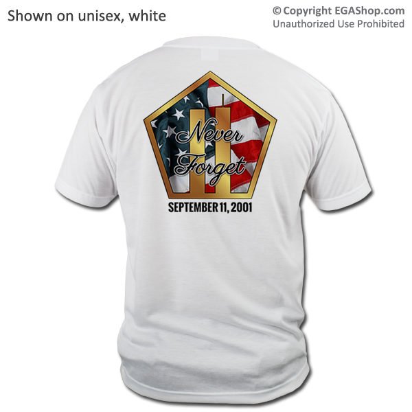 _T-Shirt (Unisex): Never Forget 9/11