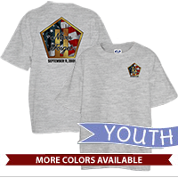 _T-Shirt (Youth): Never Forget 9/11