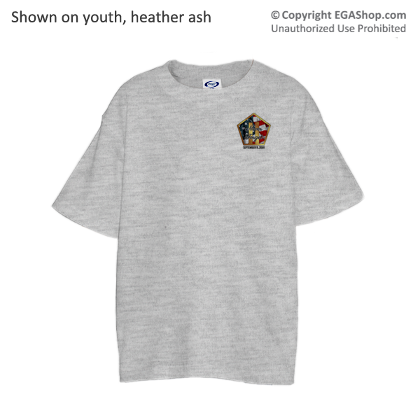 _T-Shirt (Youth): Never Forget 9/11