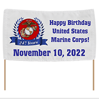 Banner: 2022 Marine Corps Birthday