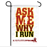 Garden Flag: Ask Me Why I Run (TMP)