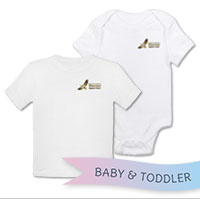 _T-Shirt/Onesie (Toddler/Baby): WII Warrior Support Team