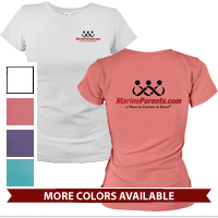 _T-Shirt (Ladies): MarineParents 