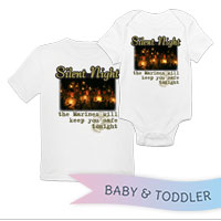 _T-Shirt/Onesie (Toddler/Baby): Silent Night