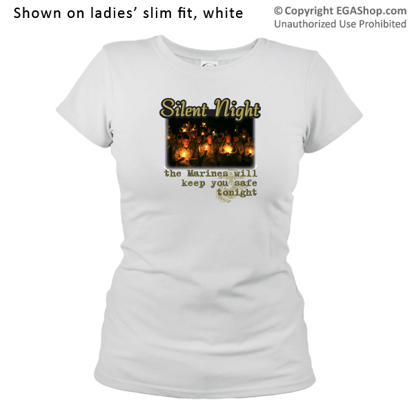 _T-Shirt (Ladies): Silent Night