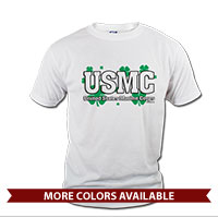 _T-Shirt (Unisex): USMC Shamrocks