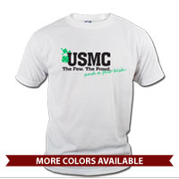 _T-Shirt (Unisex): The Few The Proud and a Few Irish 
