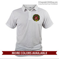 _Polo: USMC Seal Wreath (Unisex)