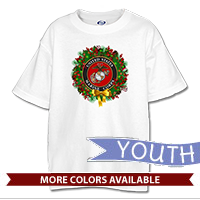 _T-Shirt (Youth): USMC Seal Wreath
