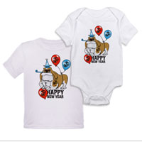 _T-Shirt/Onesie (Toddler/Baby): Semper Fido New Years